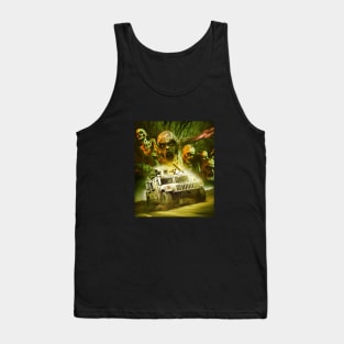 Escape the zombie horde - The Grave Diggers Tank Top